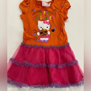 Hello Kitty Happy Halloween toddler girl dress size 3t